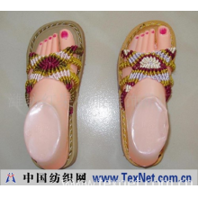 潍坊红果树服装饰品厂 -手编女拖鞋